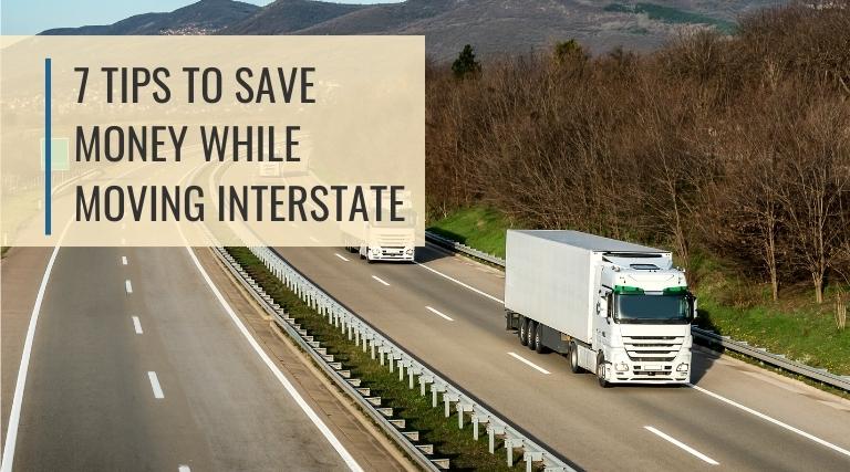 Save Money While Moving interstate